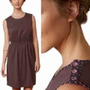 Matilda Jane Sleeveless Brown Dress with Button Detail